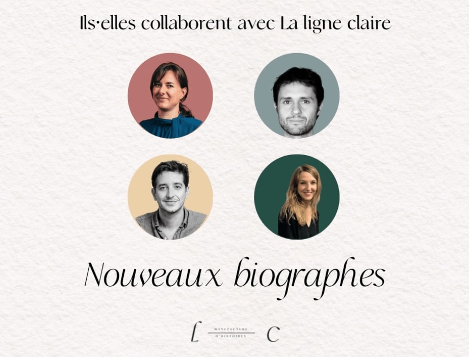 Trouver un biographe avec La ligne claire